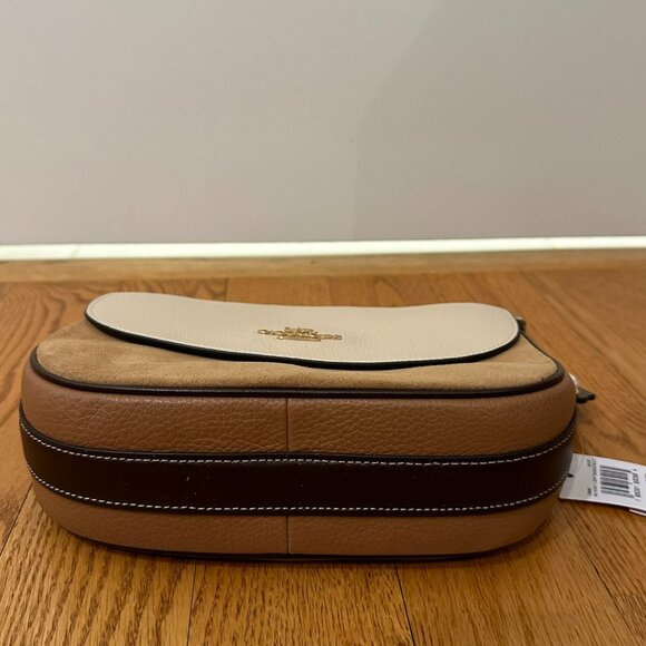 Coach Macie Saddle Bag In Colorblock - Picture 3 of 8